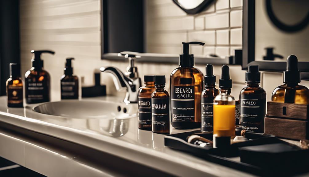 essential beard grooming products