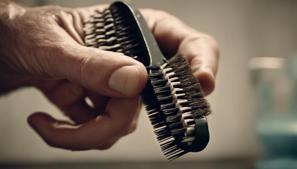 maintenance tips for beard brushes