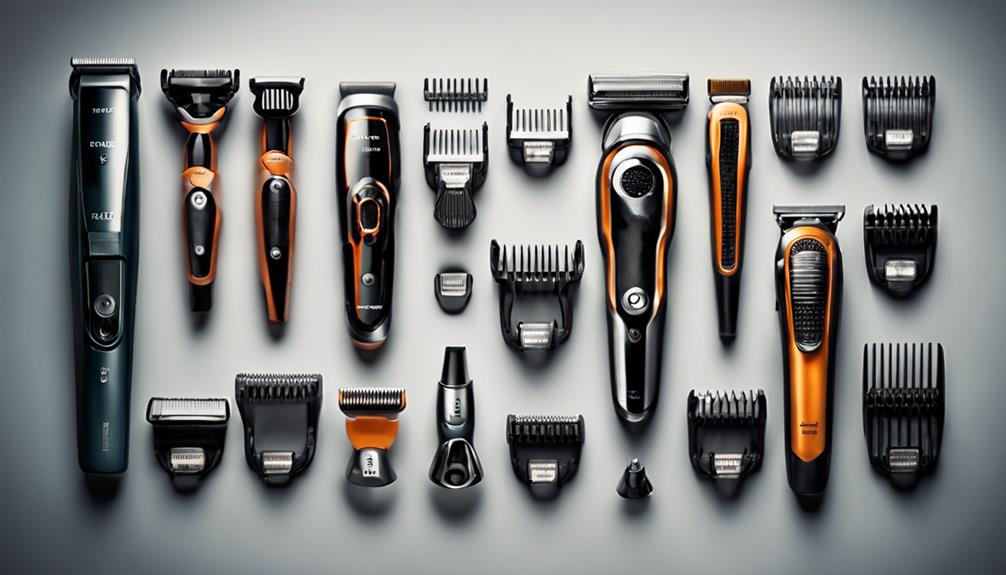 types of beard trimmers
